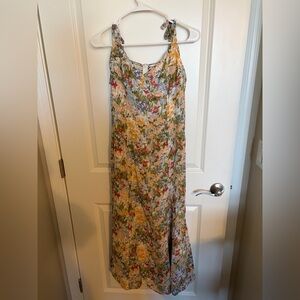 Reformation Floral Multicolor Dress